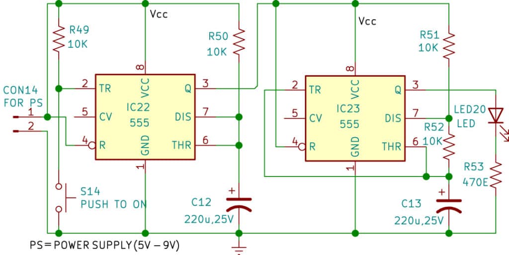 Fig. 11: Circuit diagram for experiment 11